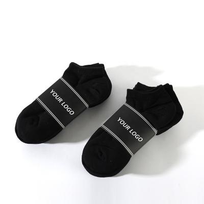 China Wholesale Unisex Socks Antibacterial Quick Dry Casual Thick Breathable Non Slip Low Cut Non Slip For Men Women Solid Color for sale