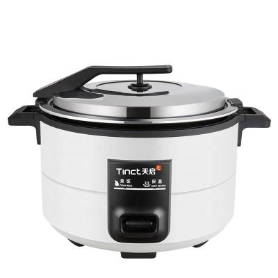 China Large Size 4.2L 5.6L 7.8L Industrion Commerical Outdoor Electric Rice Cooker With Supplied Steam Tray for sale