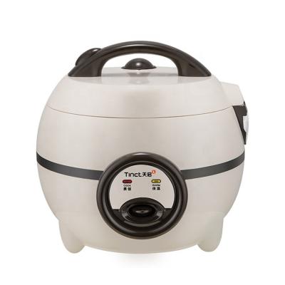 China New Outdoor Whole Sale Model Plastic Mini 0.6l Mult Cute Function Rice Cooker With Steamer for sale