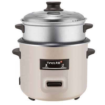 China Factory Price Wholesales1.5l 1.8l 2.2l Cylinder Outdoor Electric Rice Cooker With Steamer for sale