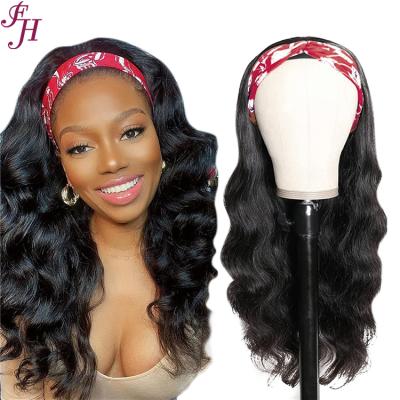 China Raw Unprocessed Big Body Wave FH Stock Hair Wig 20