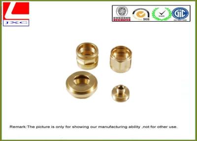 China Industrial CNC Brass shaft High Precision Mechanical Components for sale