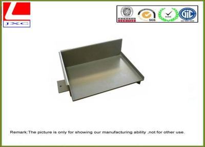 China Sheet metal fabrication steel cover with grey powder coating for sale