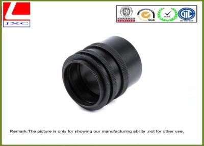 China CNC Custom Plastic Parts Black POM Sleeve Used For Sensor System Outdoor for sale