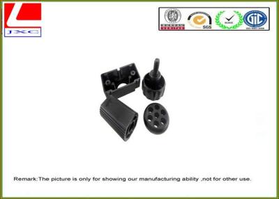 China Plastic injection molded Bolts Used For Weighter , Plastic Molded Black Parts for sale