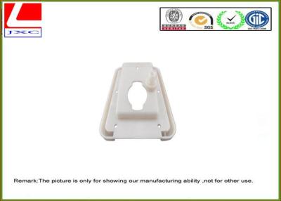 China Professional Auto Use White plastic injection molded parts ABS Frame OEM / ODM for sale