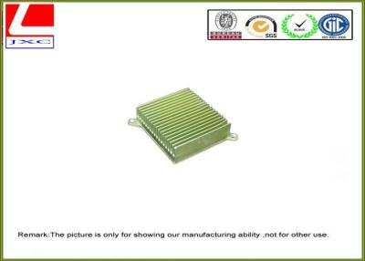 China Precision extruded Aluminum Heatsink Metal Machining Processes for sale