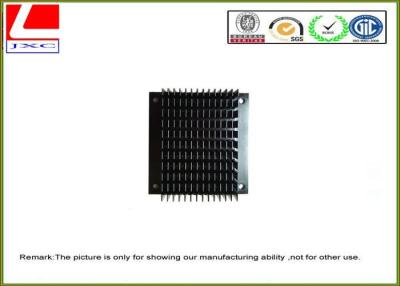 China Metal Aluminum Heat Sink For Motor , Support Polishing / Powder Coating / Anodizing Surface for sale