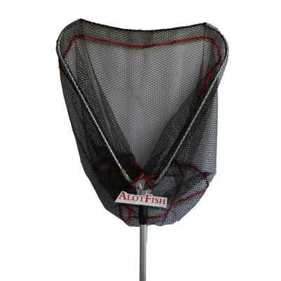 China Customized Aluminum Alloy Size Telescopic Folding Landing Net Aluminum Alloy Land Net for sale