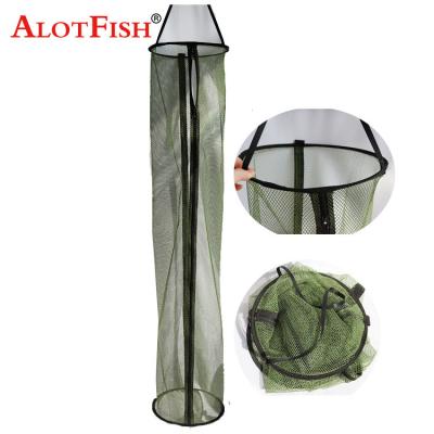 China ALotFish High Quality Monofilament Fishing Nets Carry On Cage Fish Keeping Net for sale