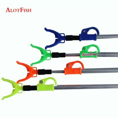 China Foldable Saltwater / Freshwater 1.2m Aluminum Alloy 2 Sections Fishing Rod Holder for sale