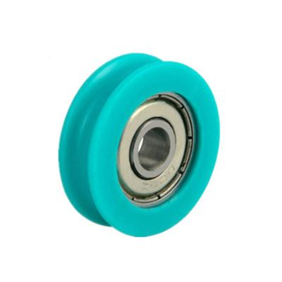 China Long Life Sliding Pulley Door Roller Pulley High Carbon Steel Nylon Wheels With 626zz Deep Groove Ball Bearing for sale