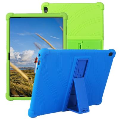 China protector & Protective Stand Tablet Case For Lenovo Tag M10 TB-X705F TB-X705L Tag P10 TB-X605F X505F 10.1 Inch Soft Silicon Tablet Case for sale