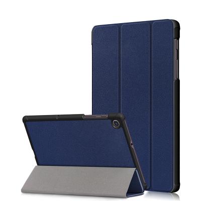 China Lightweight Case For Samsung Galaxy Tab 8.4 2020 SM-T307 Leather Triple Cases SM T307U Cover Device PU Holder SM T307 Tablet Cover for sale