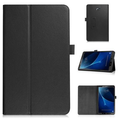 China Drop Resistance Flip Protect Case For Samsung Galaxy Tab A6 10.1 Cover PU Leather Stand Case T580 T585 T580N SM-T580 for sale