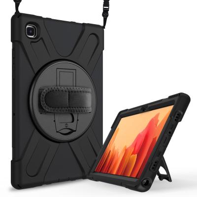 China protector & Stand Tablet Case For Samsung Galaxy Tab A7 10.4 SM-T500 SM-T505 2020 Armor Kids Shockproof Hand Shoulder Strap Heavy Duty Case Cover for sale