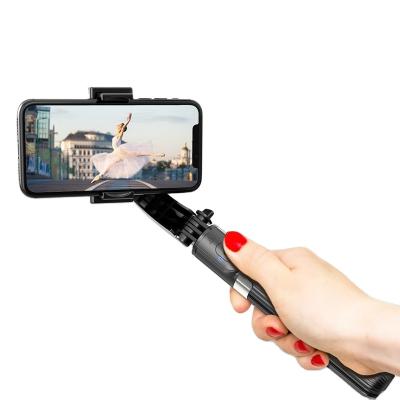 China L08 Cell Phone Wireless Handheld Selfie Stick 360 Degree Tripod Selfie Stick L08 Single Axis Smartphone Gimbal Stabilizer Gimbal Stabilizers for sale