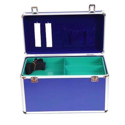 China Portable Factory Directly Supply Portable Medical First Aid Kit Aluminum Storage Case Box for sale