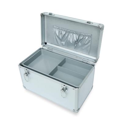 China Sturdy Durable First Aid Portable Professional Factory Supply Aluminum Alloy Medical Kit Case Box for sale