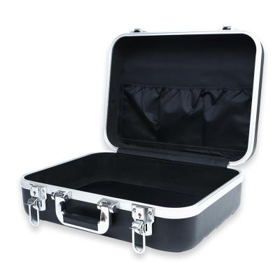 China Factory direct hot sale portable black suitcase aluminum alloy in frame storage case for travel for sale