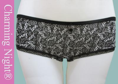 China Love Heart Sexy Boxers Ladies fashion Underwear briefs With Lace And Bow for sale