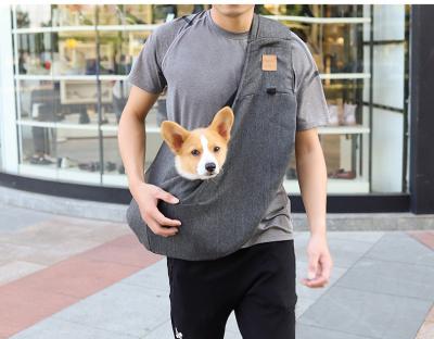 China Hug Style Breathable Cross Body Pet Carrier 63*53*78cm Pet Supplies Accessories for sale