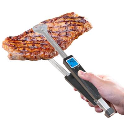 Cina alimento Tong With Thermometer di acciaio inossidabile del BARBECUE di 43cm*6cm*6cm in vendita