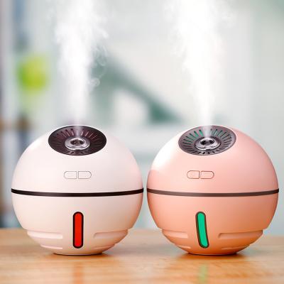 China Colorful Lighting Rechargeable Ball Air Purifier Baby Mute Spray Mist Humidifier for sale