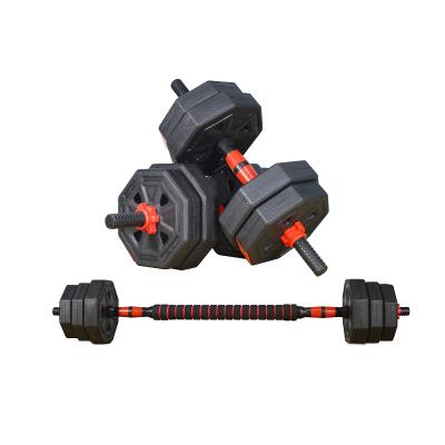 China Lifiting Home Cement Weight Exercise Fitness Equipment Adjustable Gym Use Dumbbell Set for sale