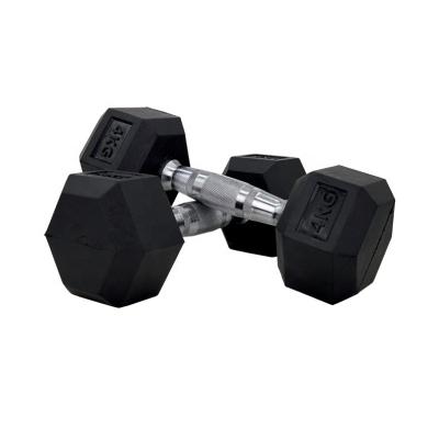 China Weightlifting Universal Hex Equipment Gym Rubber Dumbbells For Sale for sale