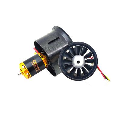 China 2822 64mm Explosion Proof 12 Blades Ducted Blower Motor Rc Jet Airplane EDF 3500KV 1000W Bldc for sale