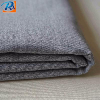 China Antistatic Waterproof High Color Fastness Solution Dyed Spun Polyester Fabric For Outdoor Furniture for sale