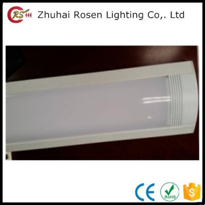 China Factorty aluminum price175-260v 580x150x55mm pure white aluminum 930x150x55mm 1280x150x55mm led square desk tube light for sale