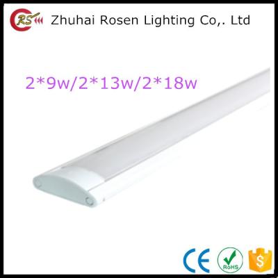 China Factorty aluminum price175-260v 600*160*55mm pure white aluminum 950*160*55mm 1300*160*55mm led round desk tube light for sale