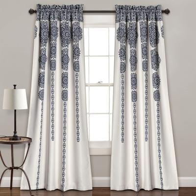 China Blackout Blackout Printing Curtain For Elegant Living Room Curtains Luxury European for sale