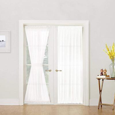 China French door panel insulated curtains for living room for sale