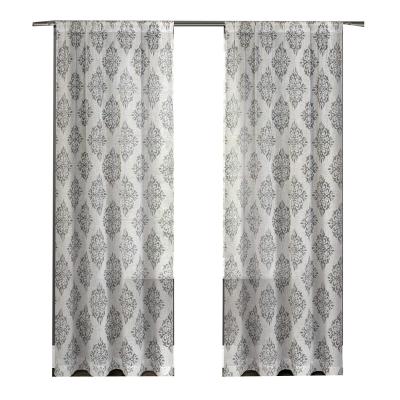 China Latest Blackout Printed Curtain Designs 2020 Window Curtain Sheer Living Room for sale