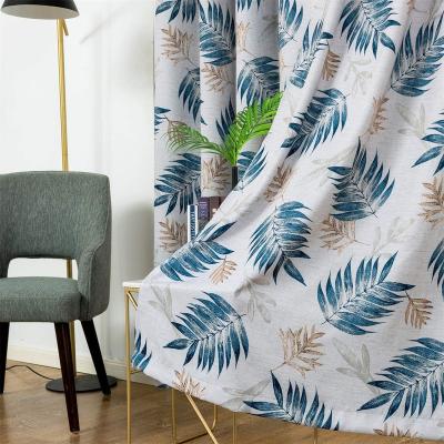 China Wholesale Design Blackout Blackout Factory Printing Sheer Curtains For Living Room for sale