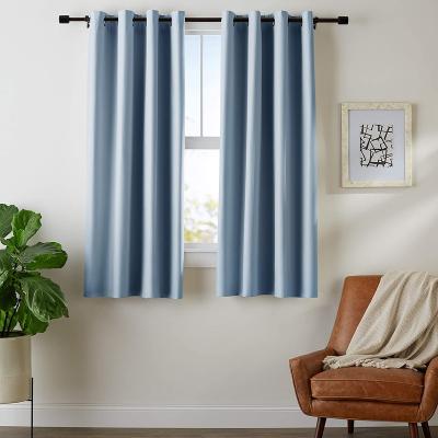 China 2020 Ready Made Blackout Window Drapes Blackout Curtain Fabric For Living Room Luxury for sale