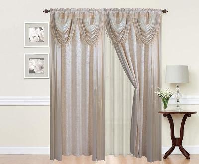 China Blackout latest design living room curtains for living room for sale