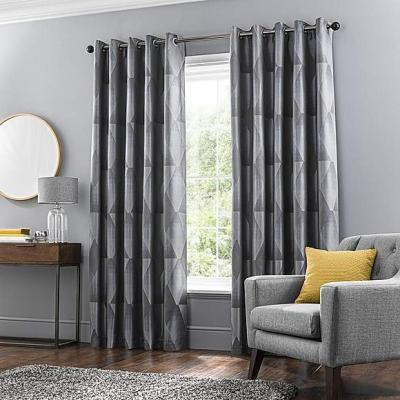 China Luxury European Style Plug & Play Blackout Window Curtains High Quality Jacquard for sale