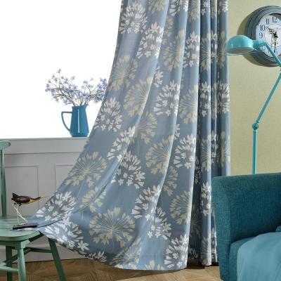 China High quality elegant luxury blackout jacquard blackout burnout curtain for room and bedroom for sale