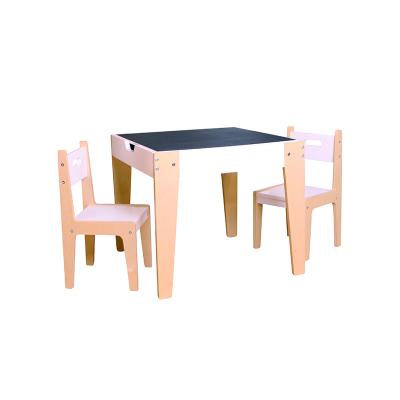 China Nashow LMMS-063 Kids Furniture Kids Solid Wood Activity Chairs And Table Montessori Product for sale