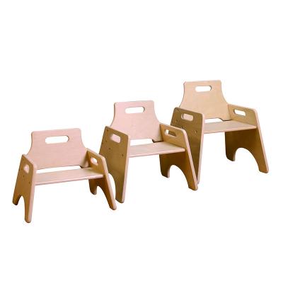 China Nashow LMTC-002 High Quality Solid Wood Toddler Chair Furniture Solid Wood Children Kids Wooden Chair for sale