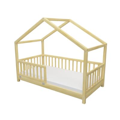 China Nashow LMKB-011 Newton Kids Bed Wooden Toddler Bedroom Furniture Montessori Home Solid Wood Bed for sale