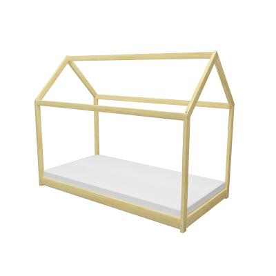 China Easy Assemble Nashow LMKB-004 Small Sterling Kids Bed House Bed High Quality Wooden Frame Travel Bed for sale