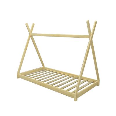 China Easy Gather Nashow LMKB-005 High Quality Wooden Kids Bed Frame Bedroom Bed Travel Cot for sale