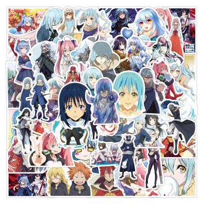 China Waterproof+Eco-friendly 50pcs Anime Waterproof Stickers Skateboard Motorcycle Guitar Luggage Laptop Bicycle Decals Sticker Toys for sale