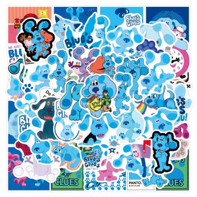 China Waterproof+Eco-friendly 50pcs Waterproof Cute Gog Stickers Skateboard Motorcycle Guitar Luggage Laptop Bicycle Sticker Kids Toys for sale