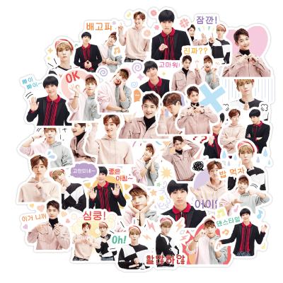 China Waterproof+Eco-friendly 40pcs/Pack SHINee kpop stickers SHINee skateboard motorcycle luggage laptop bicycle sticker kids toys for sale